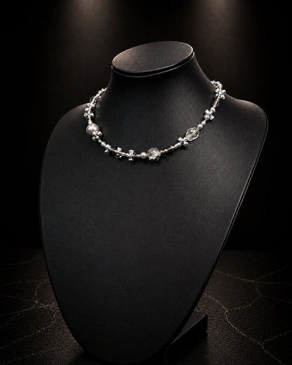 Ranunculus / "STAR DUST" Necklace IV