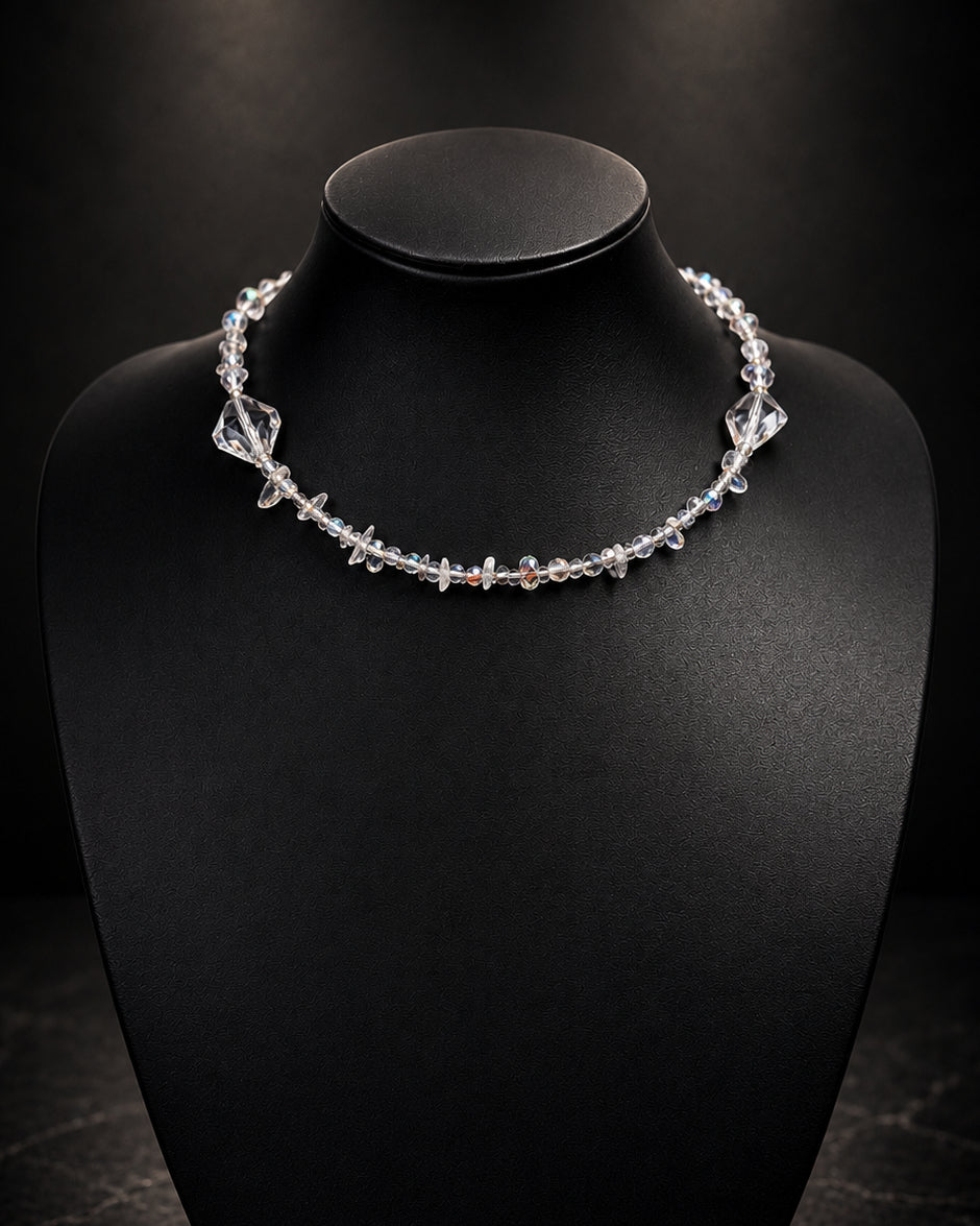 Ranunculus / "STAR DUST" Necklace V