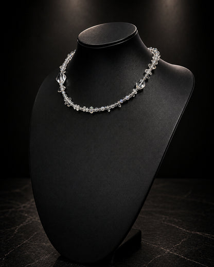 Ranunculus / "STAR DUST" Necklace V