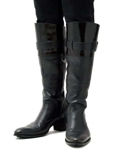 ys Yuji SUGENO / Belted Long Boots