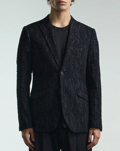 HARRISON WONG / Sheer Textured Cotton Blazer