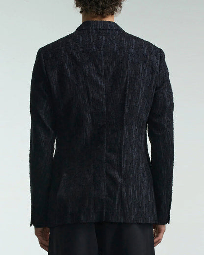 HARRISON WONG / Sheer Textured Cotton Blazer