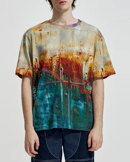 HARRISON WONG / Rust Pattern Print Tee
