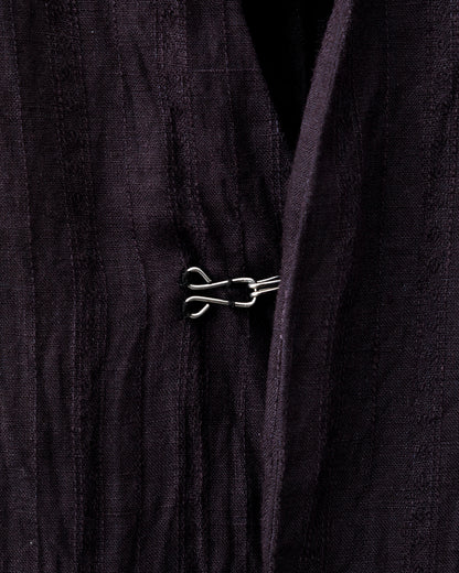 gène par YUKIO MISHIBA / Linen Hook Vest