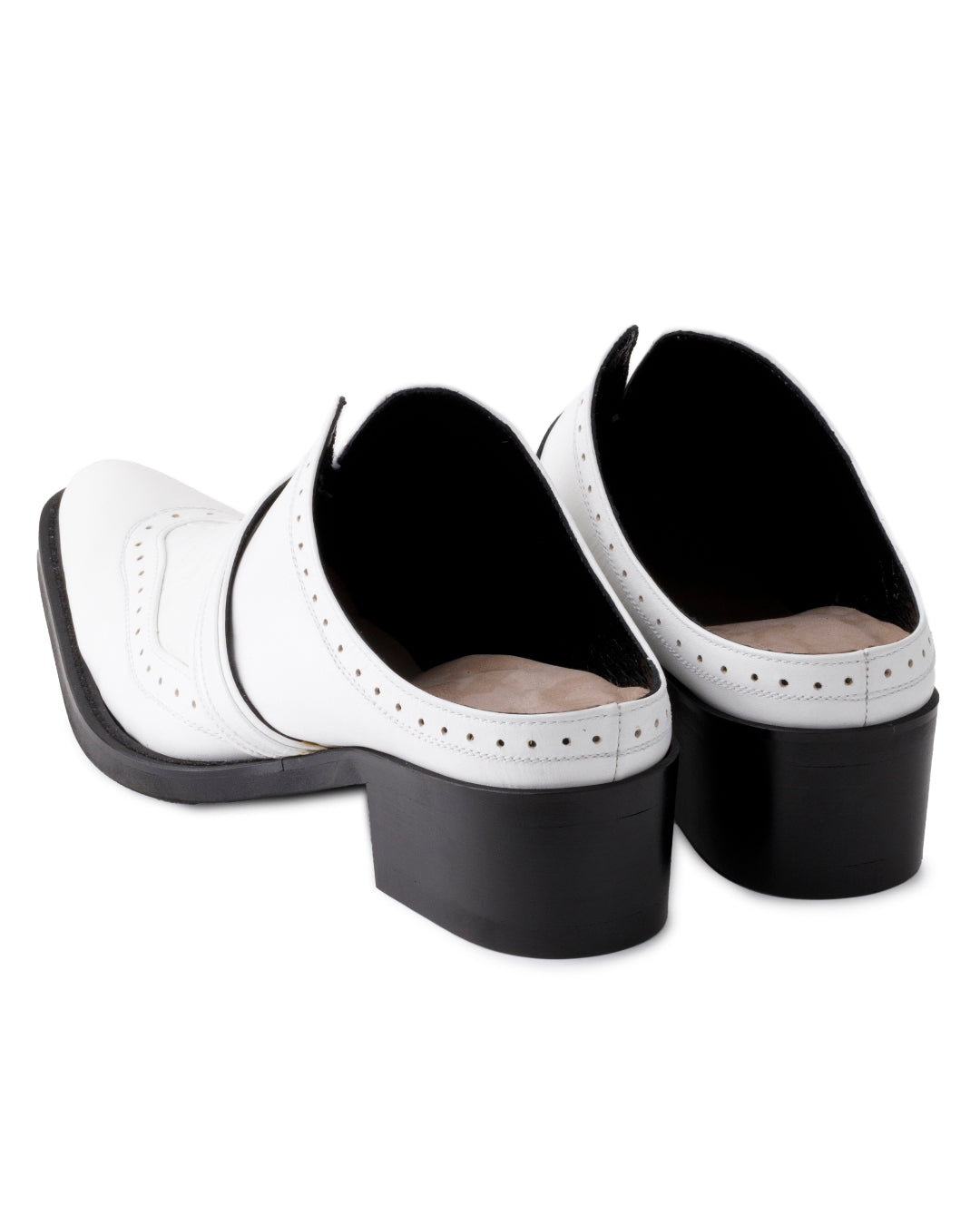 POTENZA / INSERT MULES - Metallic Croco -