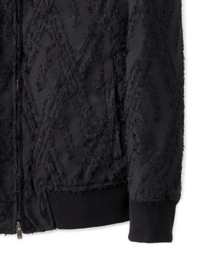ys Yuji SUGENO / Cut Jacquard Zip-Up Blouson