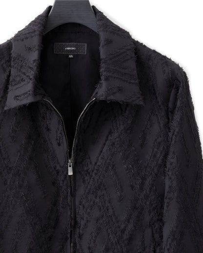 ys Yuji SUGENO / Cut Jacquard Zip-Up Blouson