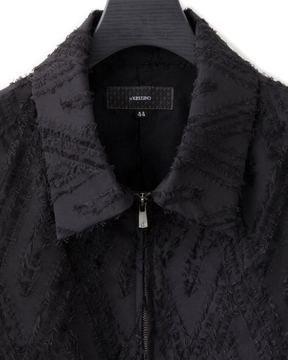 ys Yuji SUGENO / Cut Jacquard Zip-Up Blouson