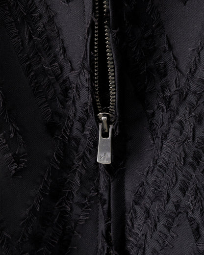 ys Yuji SUGENO / Cut Jacquard Zip-Up Blouson