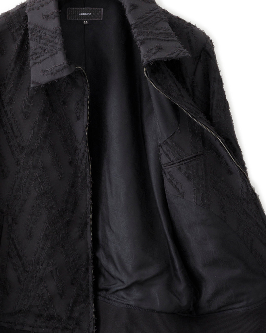 ys Yuji SUGENO / Cut Jacquard Zip-Up Blouson