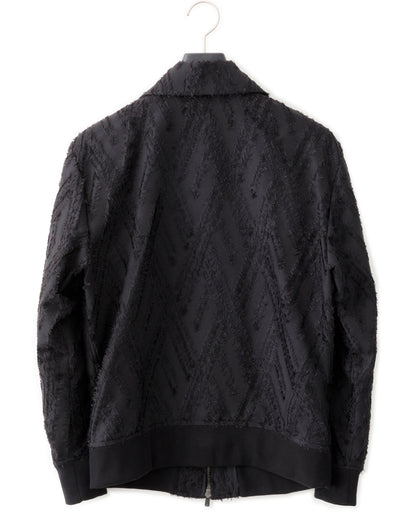 ys Yuji SUGENO / Cut Jacquard Zip-Up Blouson