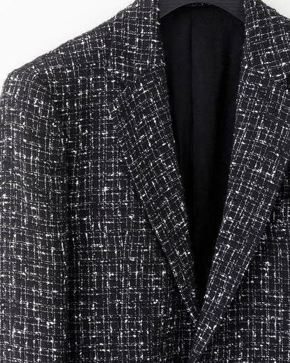 ys Yuji SUGENO / Summer Tweed Notched Lapel 1B Jacket