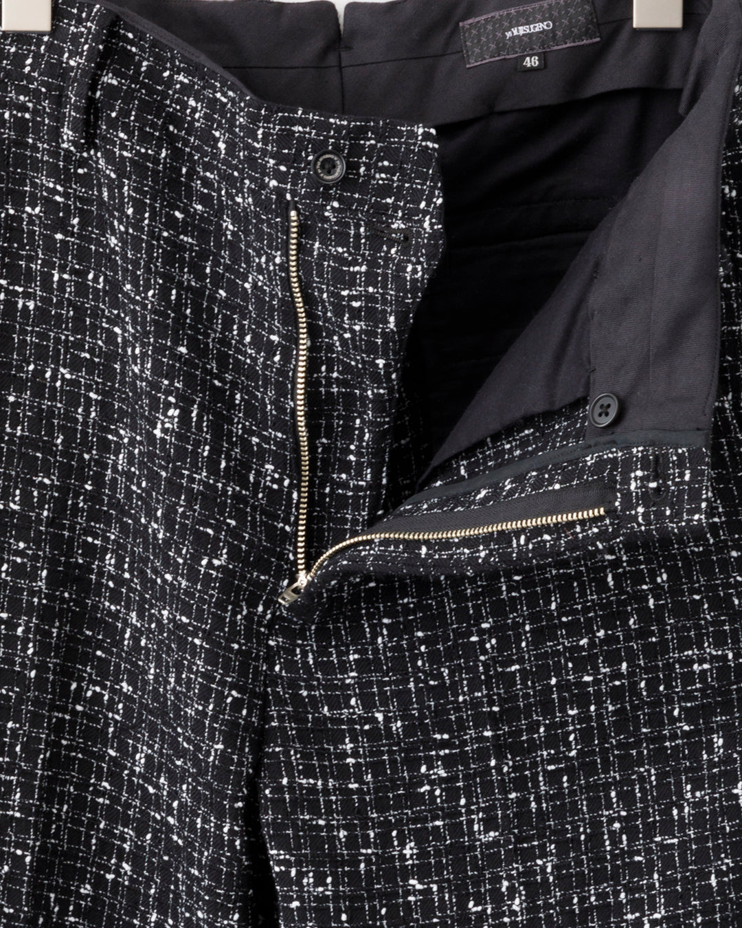 ys Yuji SUGENO / Summer Tweed Semi-Sarrouel Trousers