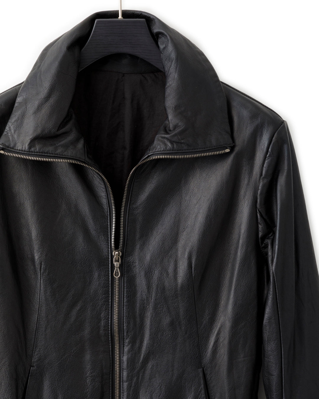 gène par YUKIO MISHIBA / Cow Leather Blouson - Oil Processed