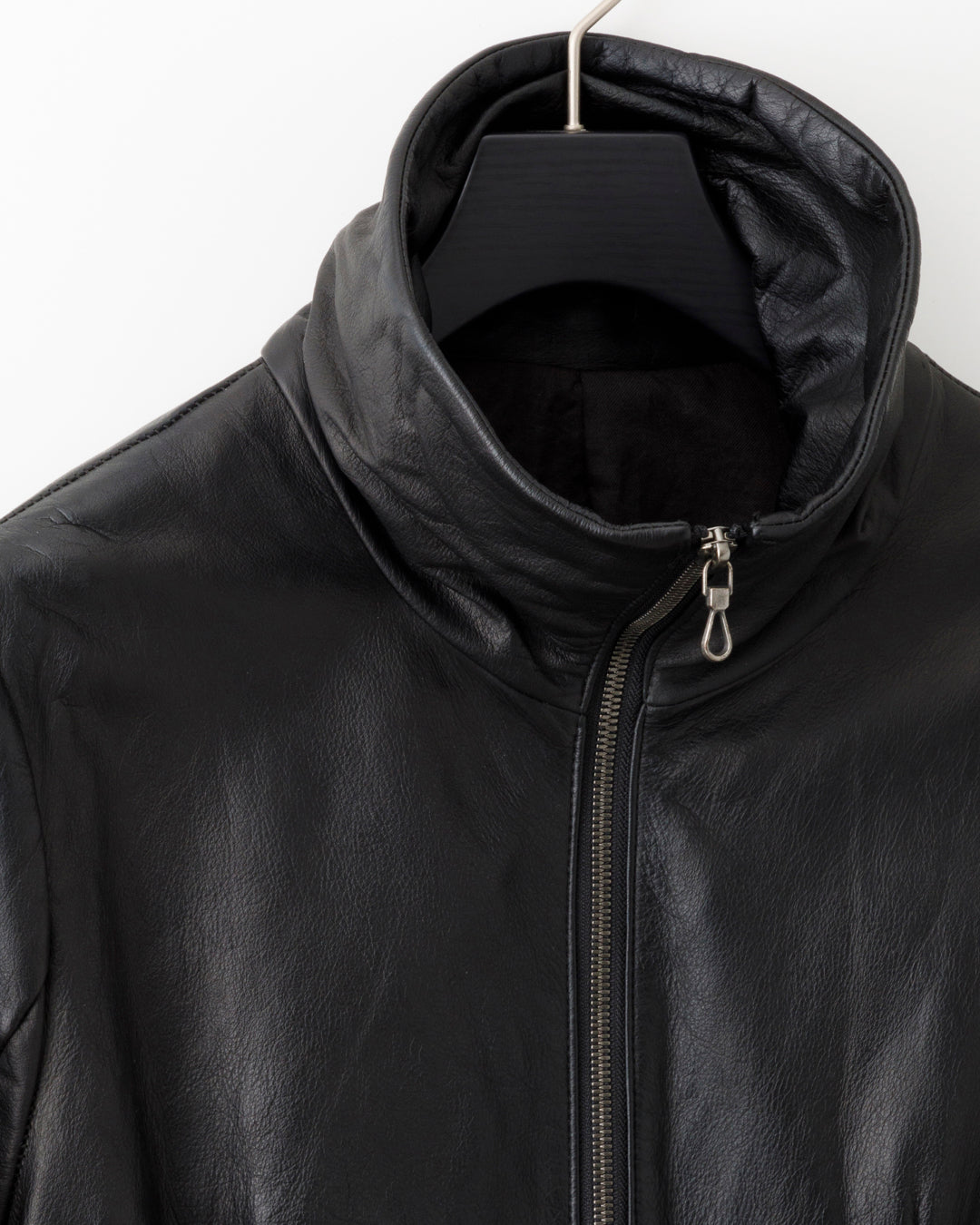 gène par YUKIO MISHIBA / Cow Leather Blouson - Oil Processed