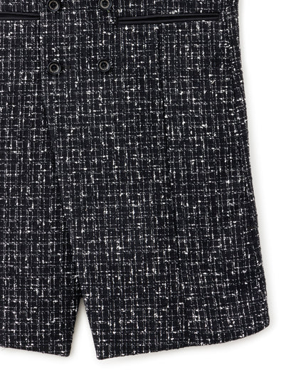 ys Yuji SUGENO / Summer Tweed Double Long Vest