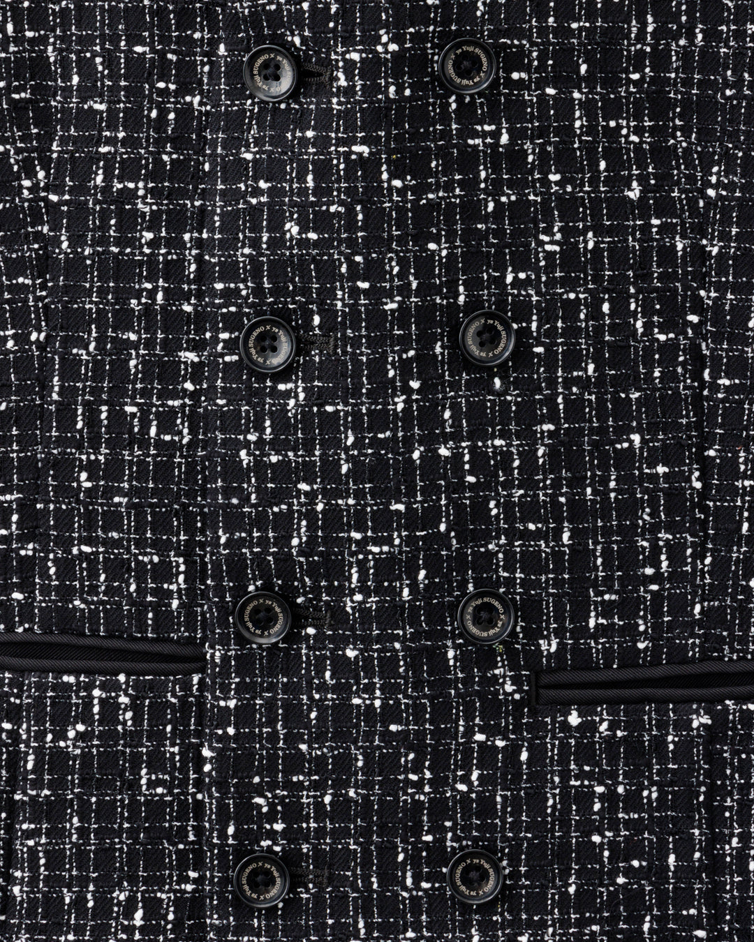 ys Yuji SUGENO / Summer Tweed Double Long Vest