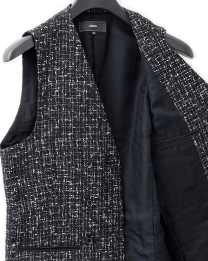 ys Yuji SUGENO / Summer Tweed Double Long Vest