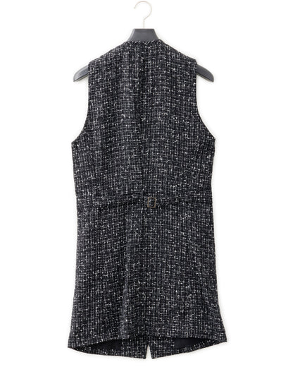 ys Yuji SUGENO / Summer Tweed Double Long Vest
