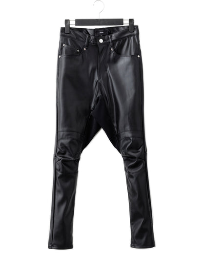 ys Yuji SUGENO / Synthetic Leather Sarrouel Skinny Pants