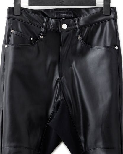 ys Yuji SUGENO / Synthetic Leather Sarrouel Skinny Pants