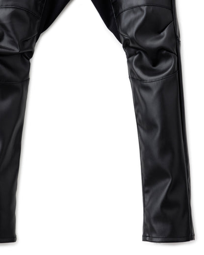 ys Yuji SUGENO / Synthetic Leather Sarrouel Skinny Pants