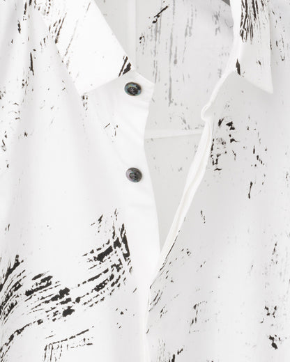 gène par YUKIO MISHIBA / Cotton Broad Shirts