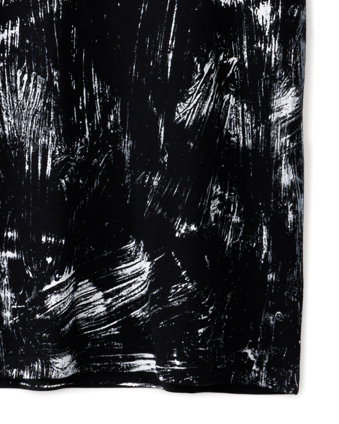 gène par YUKIO MISHIBA / Back to Zero Vneck Tee - Black