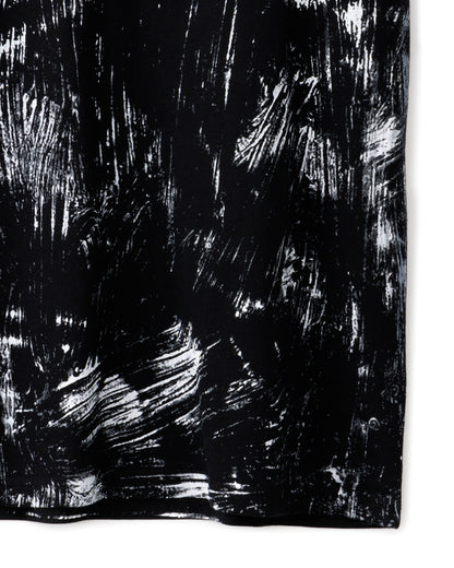 gène par YUKIO MISHIBA / Back to Zero Vneck Tee - Black