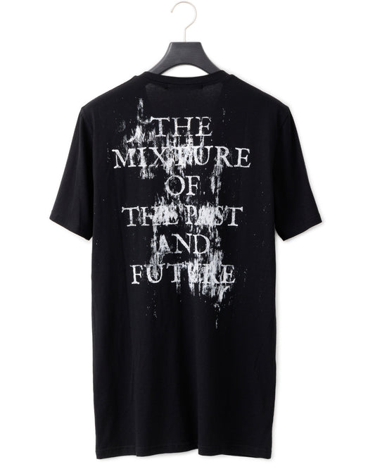 gène par YUKIO MISHIBA / TIMELESS Vneck Tee - Black