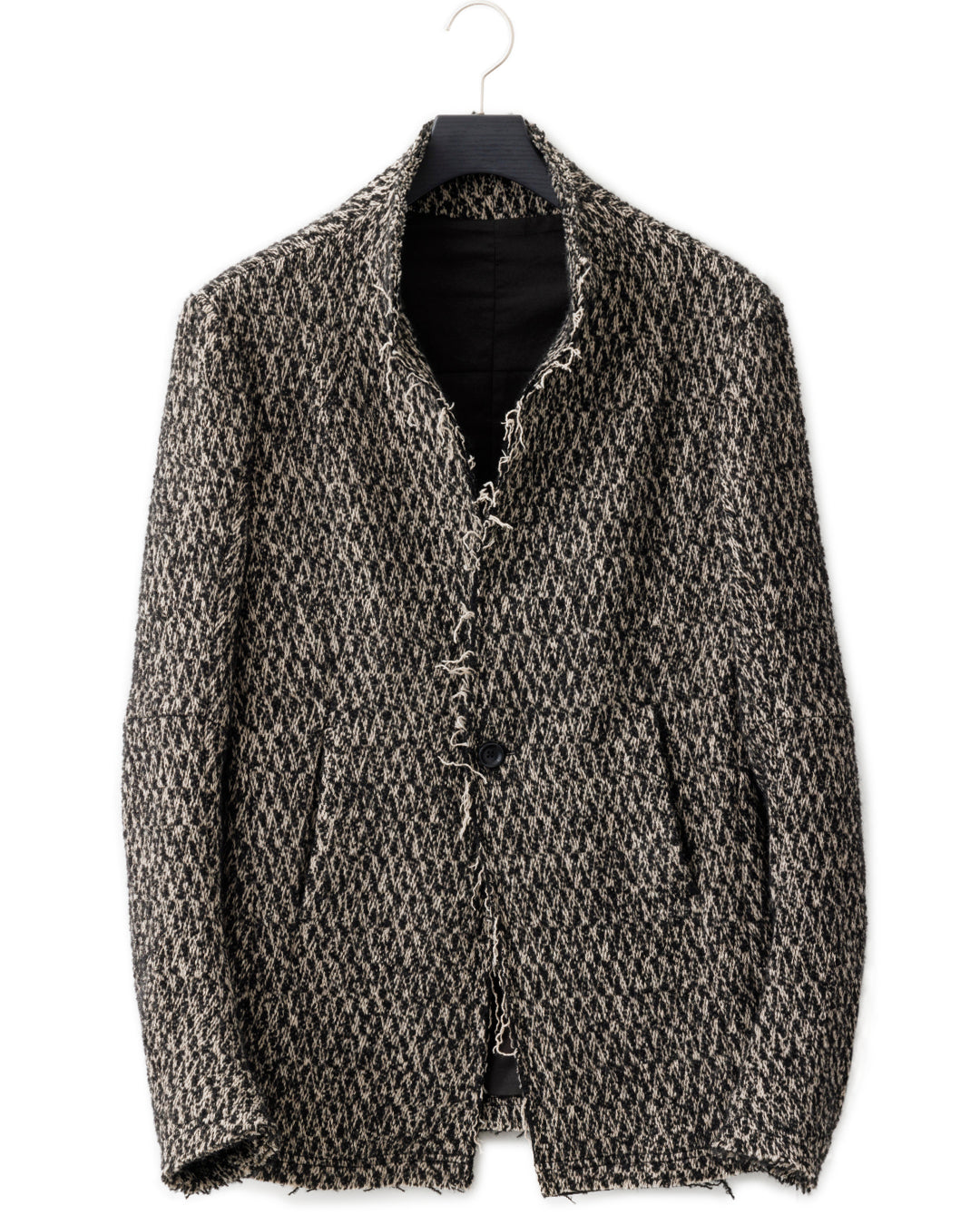 gène par YUKIO MISHIBA / Loop Yarn Tweed Jacket