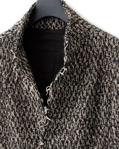 gène par YUKIO MISHIBA / Loop Yarn Tweed Jacket