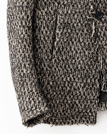 gène par YUKIO MISHIBA / Loop Yarn Tweed Jacket