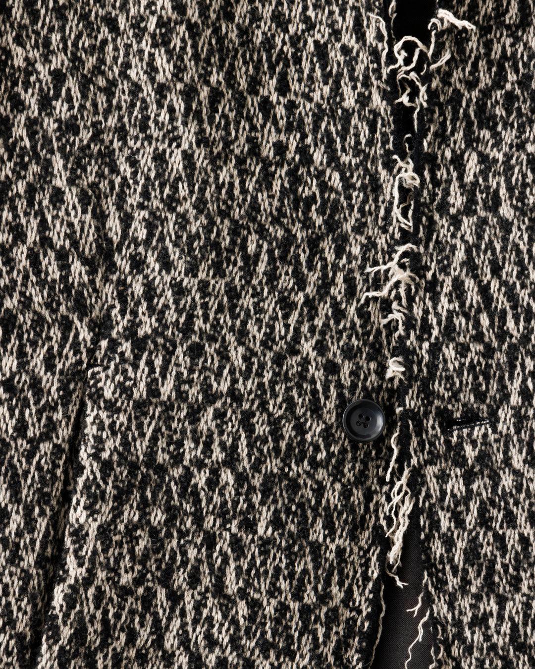 gène par YUKIO MISHIBA / Loop Yarn Tweed Jacket