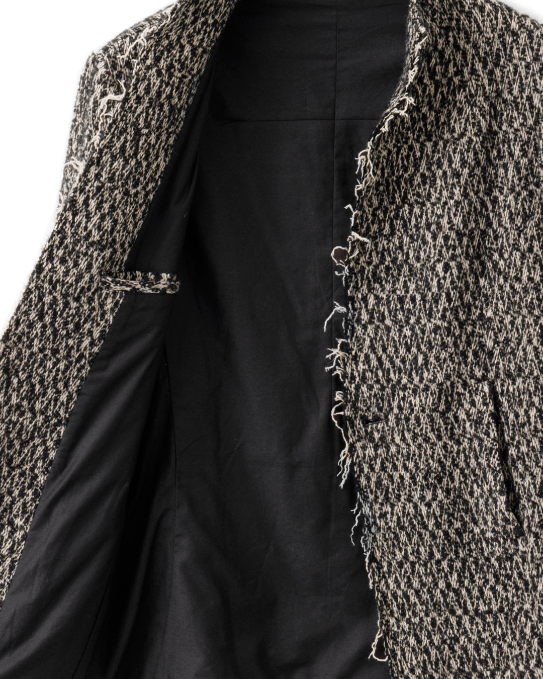 gène par YUKIO MISHIBA / Loop Yarn Tweed Jacket