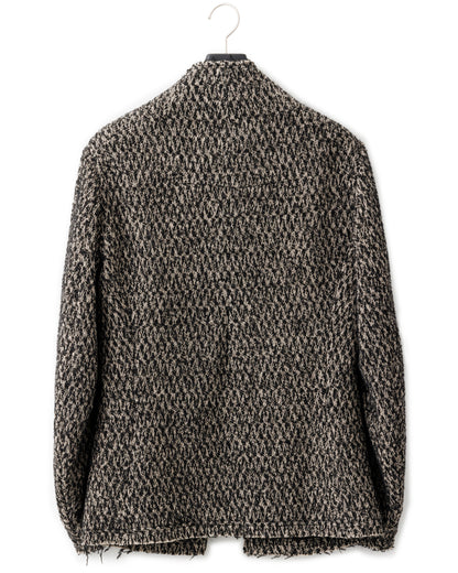 gène par YUKIO MISHIBA / Loop Yarn Tweed Jacket