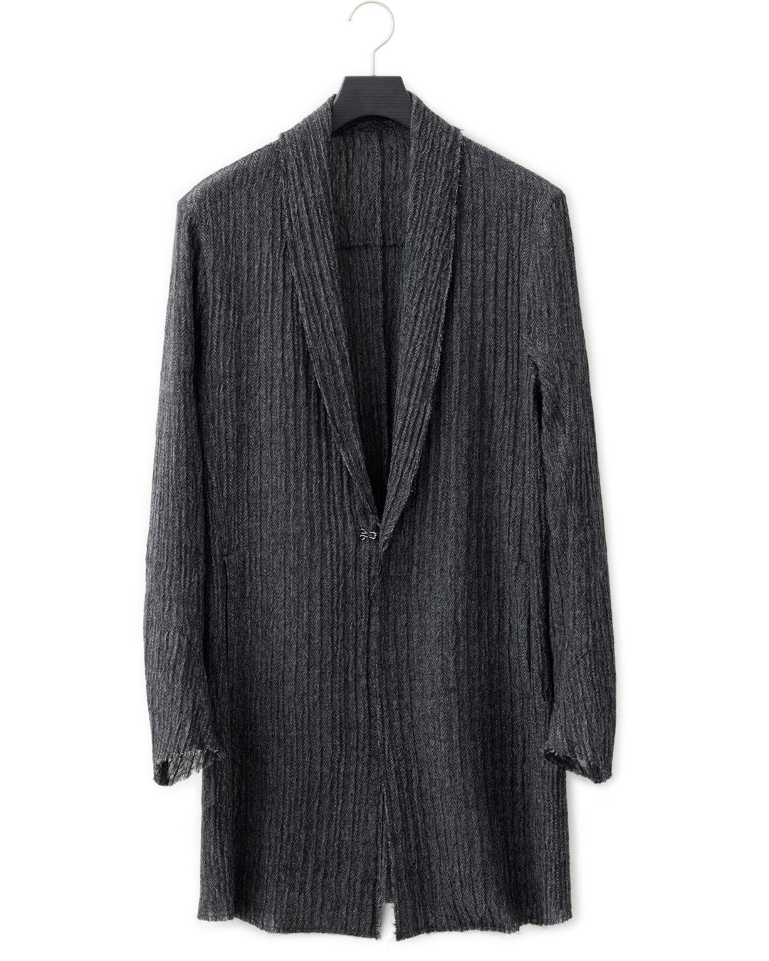 gène par YUKIO MISHIBA / Wool Gauze Hook Jacket