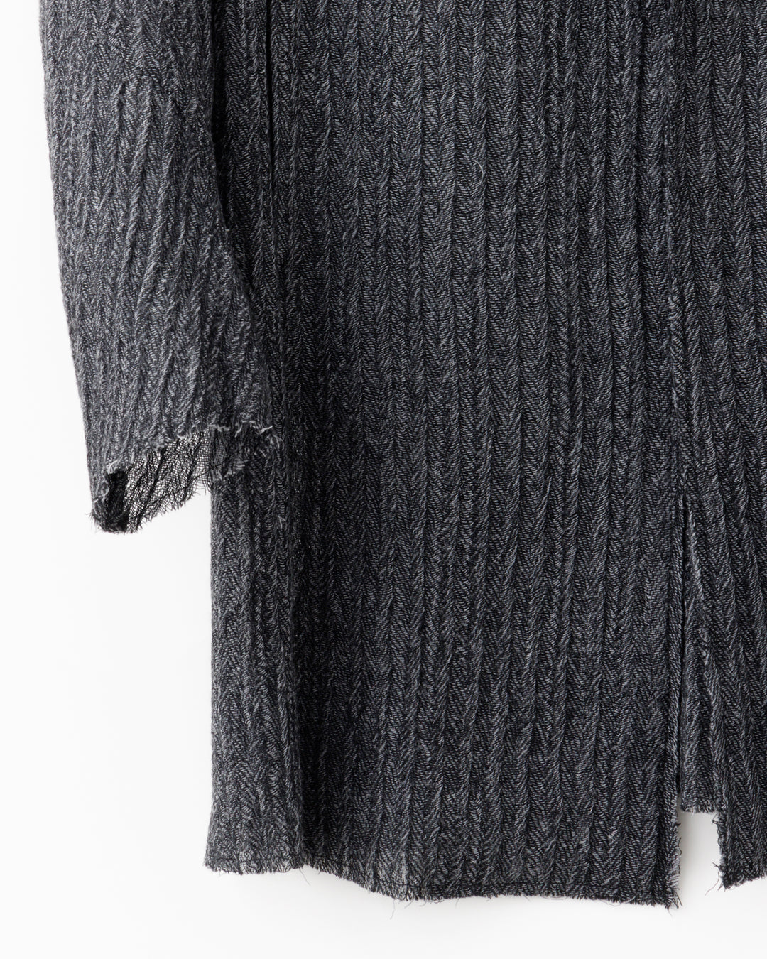 gène par YUKIO MISHIBA / Wool Gauze Hook Jacket