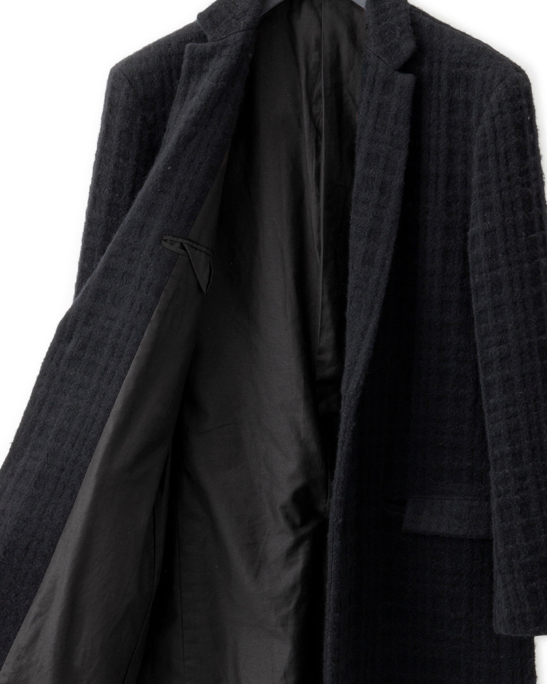 gène par YUKIO MISHIBA / Recycled Shaggy Wool Coat