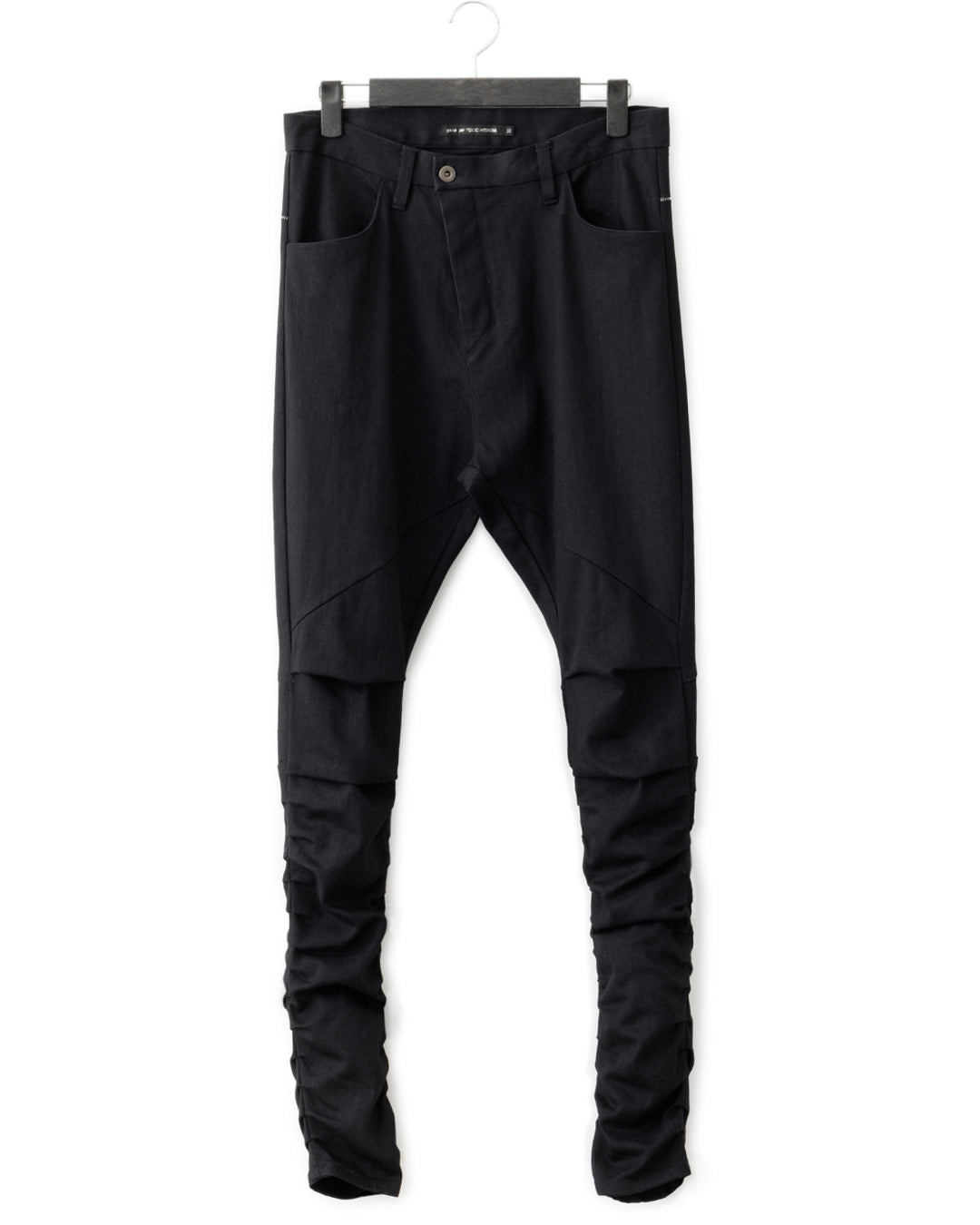 gène par YUKIO MISHIBA / Stretch Cotton Sarrouel Tuck Skinny Pants