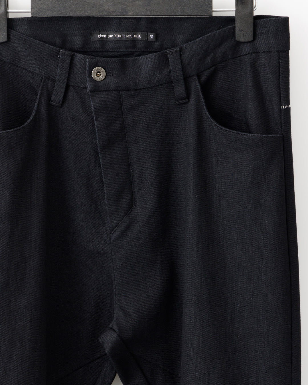 gène par YUKIO MISHIBA / Stretch Cotton Sarrouel Tuck Skinny Pants