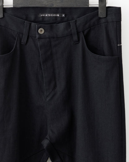 gène par YUKIO MISHIBA / Stretch Cotton Sarrouel Tuck Skinny Pants