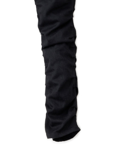 gène par YUKIO MISHIBA / Stretch Cotton Sarrouel Tuck Skinny Pants