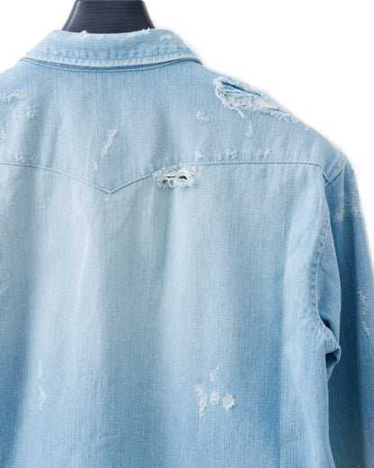 ys Yuji SUGENO / USED Denim Crush Shirt