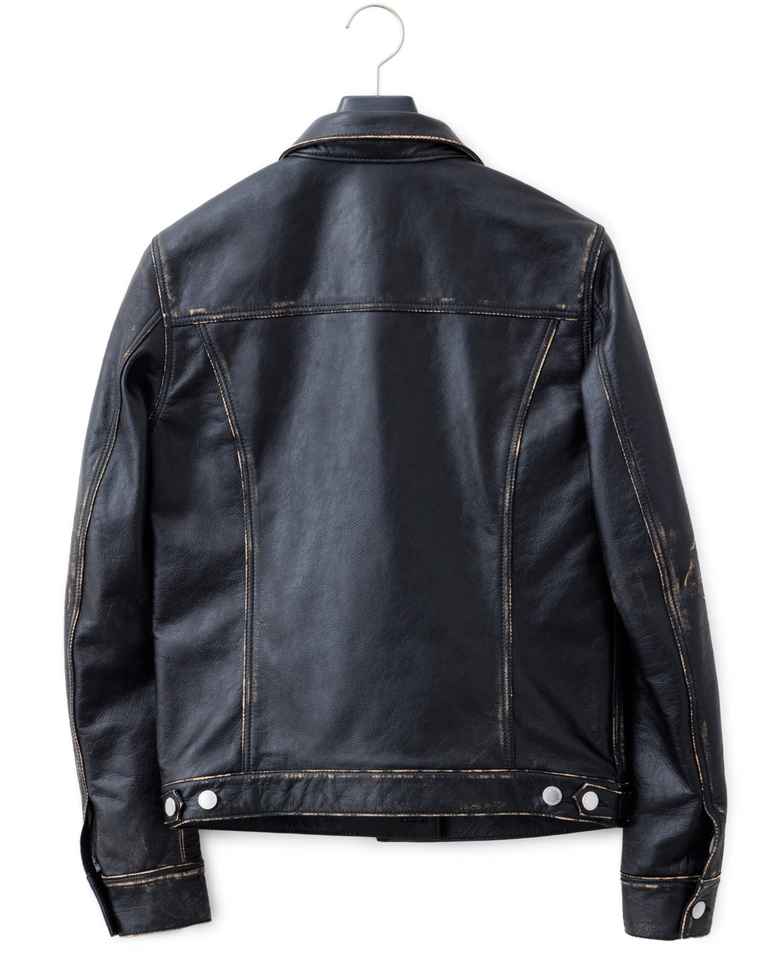 ys Yuji SUGENO / Horse Leather USED Blast Tuck Jacket