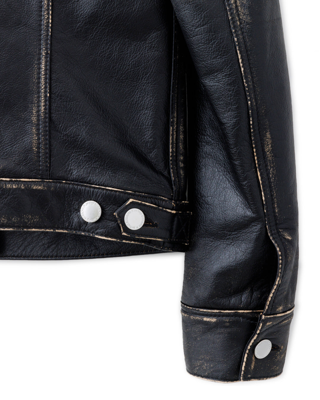 ys Yuji SUGENO / Horse Leather USED Blast Tuck Jacket
