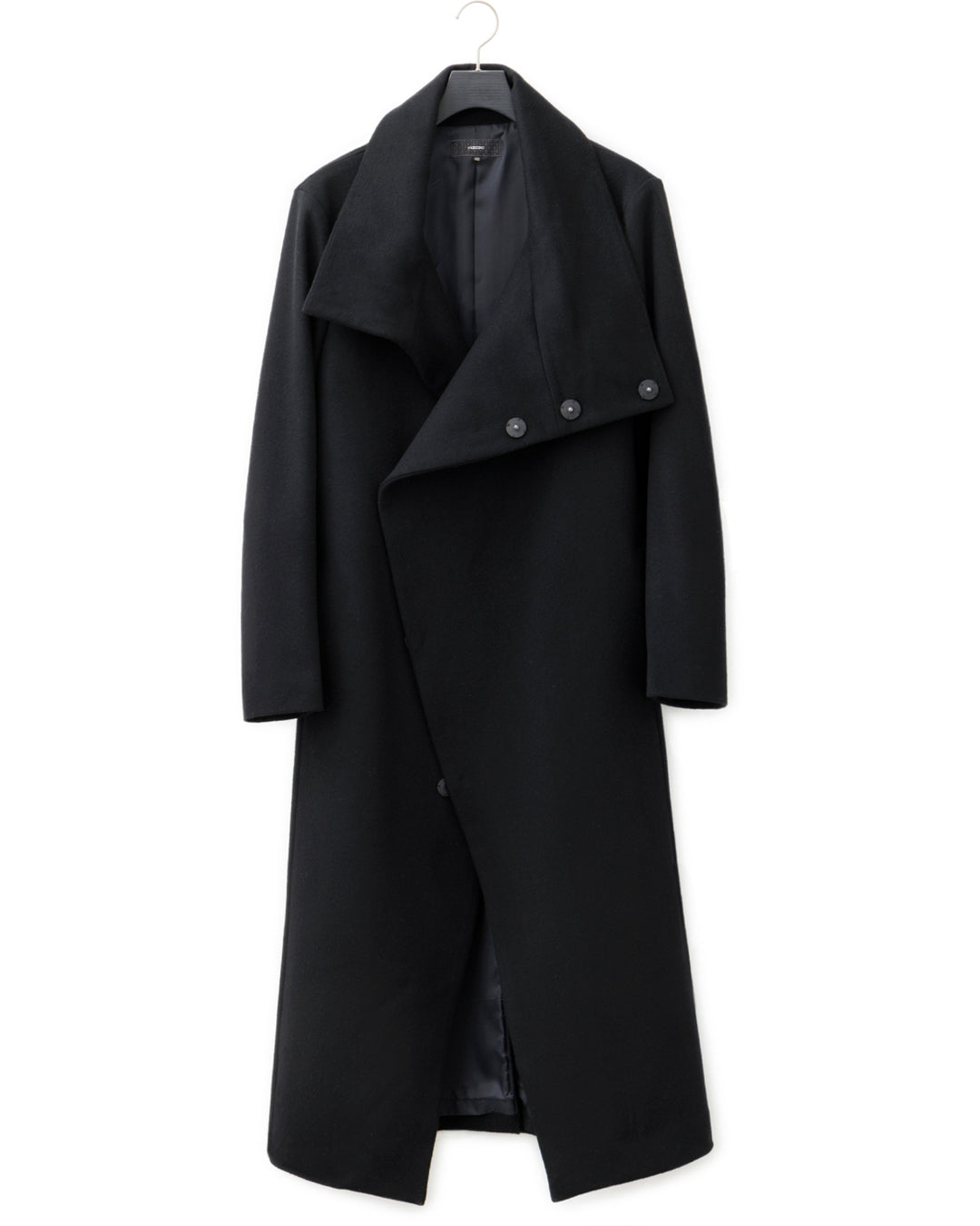 ys Yuji SUGENO / High Collar Maxi Wrap Coat