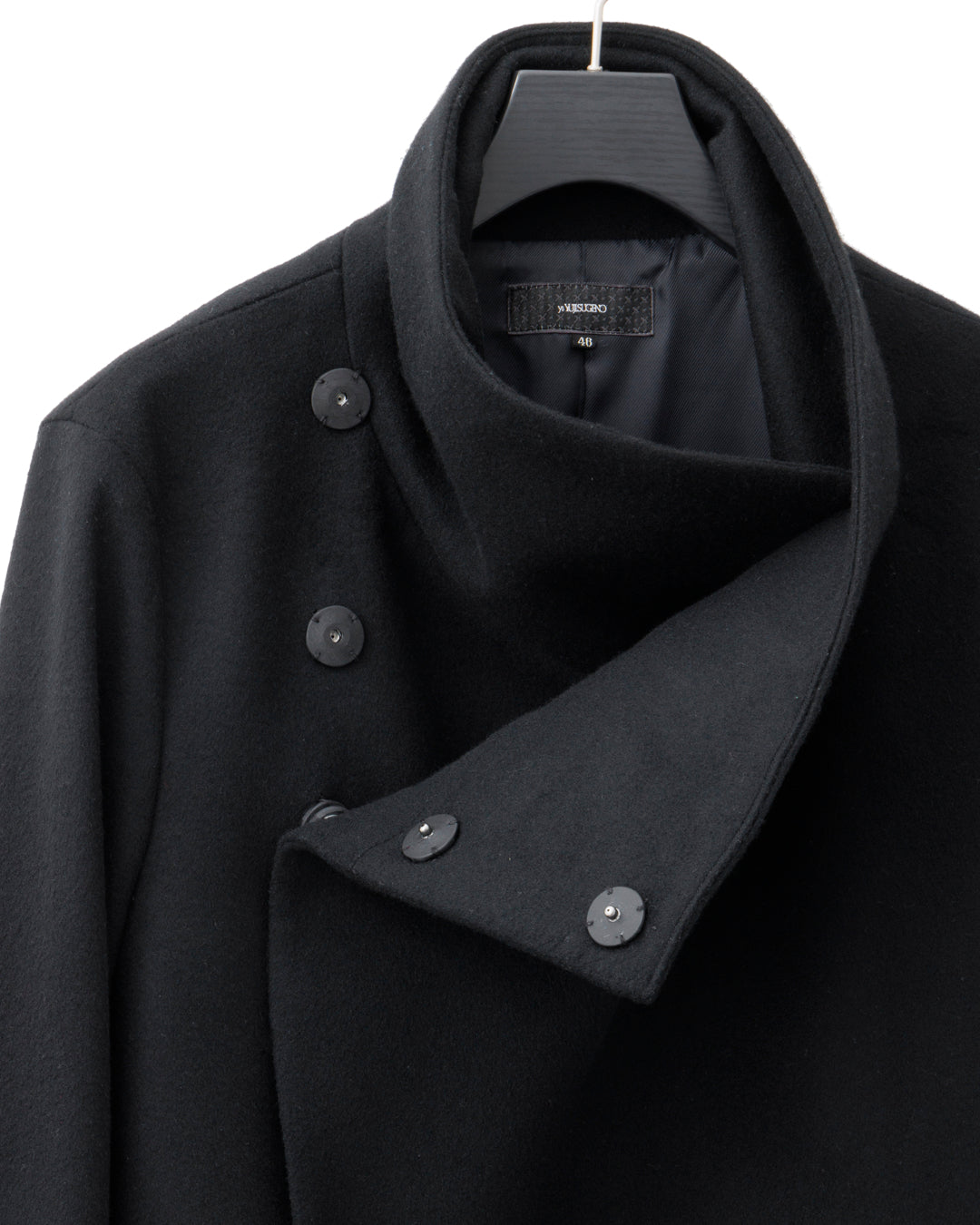 ys Yuji SUGENO / High Collar Maxi Wrap Coat