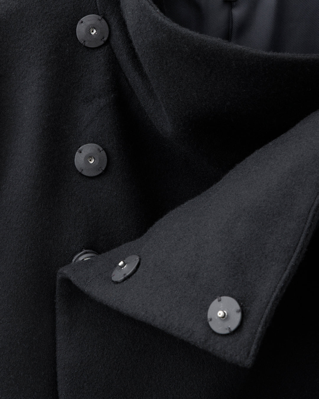 ys Yuji SUGENO / High Collar Maxi Wrap Coat