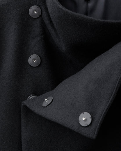 ys Yuji SUGENO / High Collar Maxi Wrap Coat